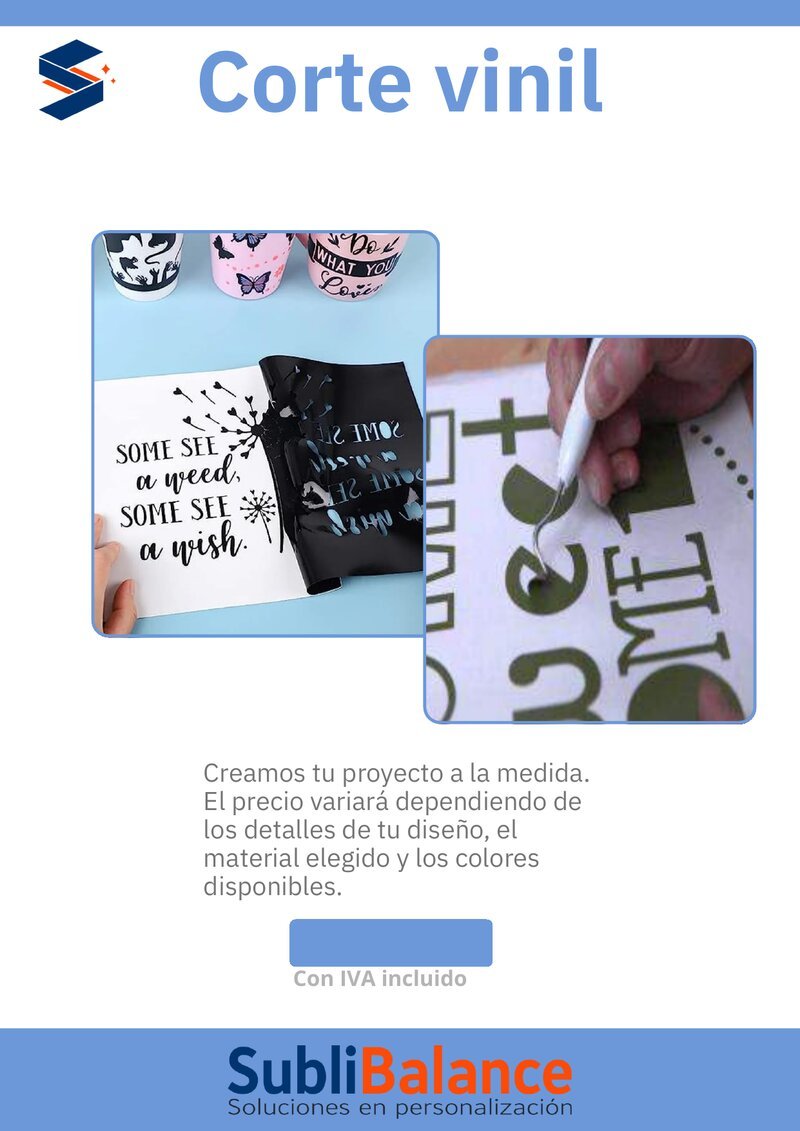 Corte vinil